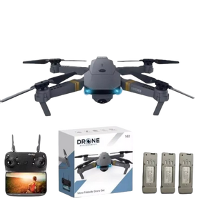 DRON PLEGABLE CON 3 BATERIAS